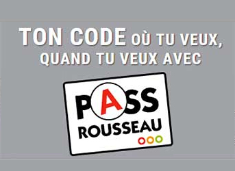 pass Rousseau test de code